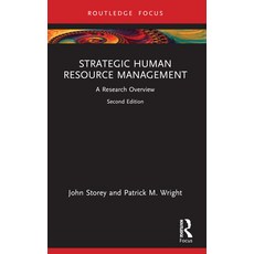 (영문도서)Strategic Human Resource Management: A Research Overview Paperback, Routledge, English, 9781032427850