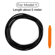 모델 채광창 고무 스트립 썬 루프 씰 윈드 가드 방수 스티커 자동차, 1개