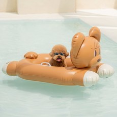 뽀송이 강아지 튜브 애견 물놀이 수영 용품, 몽실이