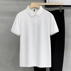 涼感短袖素色商務休閒POLO衫