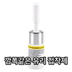 모던시크 깜쪽같은 유리 접착제, 접착제 + 도구, 1세트, 2ml