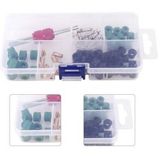 자동차용 AC 밸브 코어 제거 설치 도구 키트 10개 호스 개스킷 50개 1개 포함 2046148