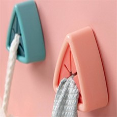 스냅몰 무타공수건걸이 타월걸이, 핑크