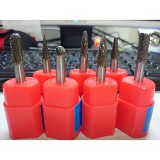 鎢鋼滾磨刀組 金屬研磨雕刻工具, 1個, 雙紋 一套7隻888元