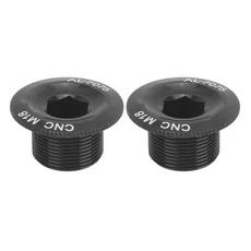 자전거 크랭크 MUQZI-10 색 커버 M15 * 19MM 암 스크류 캡 하단 브래킷 볼트 MTB 로드 부품 액세서리, Black 2Pcs, 1개