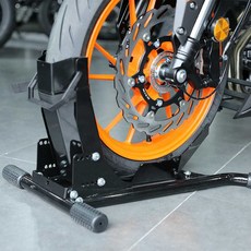 오토바이 바퀴 스탠드 프레임 리프트 정비 지지대 파킹, 블랙 주차장치 (주차대)