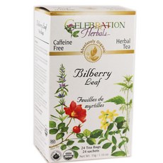 셀러브레이션 허브차 티백 허브차 빌베리 잎 유기농 24개입 셀러브레이션 허브차 티백 허브차 빌베리 잎 유기농 24개입, 1개