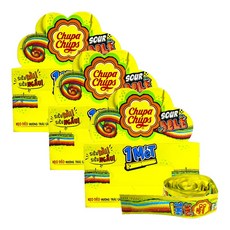 츄파춥스 사워벨트 1M 젤리, 55g, 36개