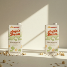 PureHarvest 퓨어하베스트 오지드림 마카다미아 오트밀크 1L 언스위트, 2개