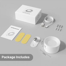 장착된 실내 벽등 회전 조절 모던 노르딕 스타일 침실 장식, 04 C, 01 따뜻한 흰색(2700-3500K), 1개