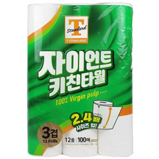 잘풀리는집(jjtissue) 뽑아쓰는 3겹 키친타월 100매, 1개