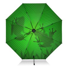 ALAZA 접이식 우산 레오파드 브라운 치타 프린트 컴팩트 여행용 자동 개폐 비 방풍 햇빛 자외선 차단 대형 휴대용, 색상 7