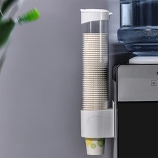 뉴프렐류드 종이컵 디스펜서 부착형, 화이트, 1개