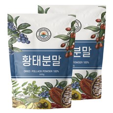 해나식품 황태 분말 가루, 2개, 500g