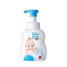 牛乳石鹼 嬰兒泡泡沐浴洗髮乳 低刺激無色素, 1個, 沐浴乳 無香400ml #56406
