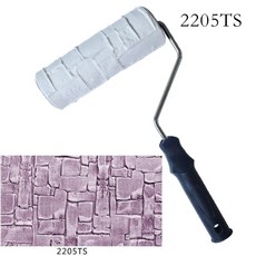 고무 보호 페인트 무늬 스탬프 질감 2203에 도자기 롤러 대한 그림 폴리우레탄 도구 장식, 2205TS, 1개