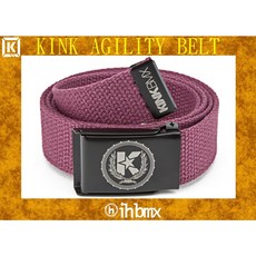 I.H BMX KINK AGILITY BELT 時尚流行休閒皮帶 直排輪/街道車/DH/特技腳踏車適用, 1個, 栗色