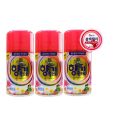 산도깨비 자동분사기 리필향캔 X 3개/4개/6개/기기3종/향캔26종/다양한 종류의 향캔, 290ml, 3개, 블랙체리