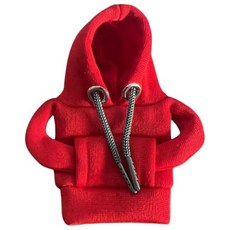 자동차 기어봉 커버 후드 티 실내 튜닝 악세사리 꾸미기 포인트 보호 추천, 신형_레드, 1개