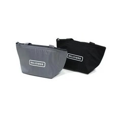 재팬 E.C/델리치오소 보트형 보온 런치백/보온 보냉효과 다용도 도시락 가방, 1개, 색상랜덤