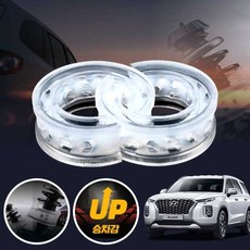 팰리세이드 자동차 서스펜션 업 우레탄 투명 완충기 좌우세트 쇽업쇼바 승차감 개선, 후륜좌우, 1개