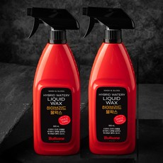 [2개입][불스원] 불스원 하이브리드 물왁스 600ml, 2개입 불스원 하이브리드 물왁스 600ml