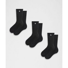 [국내매장판] 룰루레몬 데일리 에센셜 삭스 *3P - BLK_ 200568, Black - S