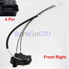 전원 왼쪽 오른쪽 중앙 도어 잠금 액츄에이터 래치 모터 Nissan Versa 2007-2011 Tiida 80501EL00A, 03 Front Right