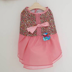 노랭이한복 여아 한복 원피스, 핑크, 1개