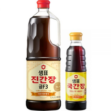 샘표 진간장 금F3 국간장, 1.7L, 1개