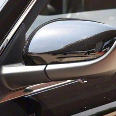 지리 아틀라스 보유 엠그란드 수동 접이식 카메라 자동차 후방 도어 미러 어셈블리, 3. Black-Left 1PCS