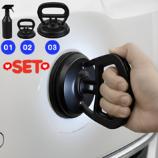 유용몰 자동차 찌그러짐 복원 셀프 흡착기 덴트플러, 1개, 블랙