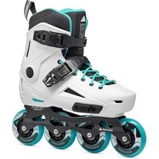 롤러블레이드 라이트닝 여성용 어반 인라인 스케이트 화이트 아쿠아, White/Aqua, 7, 7