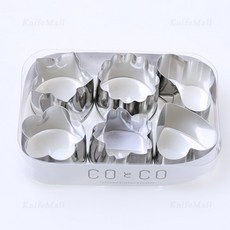 일본 시모토리 야채 모양틀-대 6P No.135, No.135 모양틀 대(6p), 1개