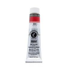 쉴드 유화 물감 180ml 303 Carmine, 단품없음