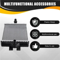 BMW 328I Xdrive M240i 17117628057 용 A80X 라디에이터 보조 물 탱크, 01 BlackGray, 1개