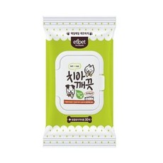 에티펫 치아깨끗 물티슈30매 에티펫 치아깨끗 물티슈+셀러팩토리Shop, 1
