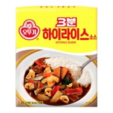 오뚜기 3분하이라이스소스 200g x4개, 4개
