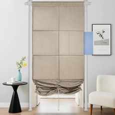 TORIBIO 방음 커튼 소창 차광 시트 포켓 부착 DIY 내장 흡음재 길이 조절 가능