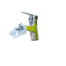 간편 손씻기 세면대 수도꼭지 보조 연장탭, 그린1P, 1개, 블루
