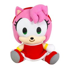 Great Eastern Entertainment Sonic The Hedgehog- 에이미 시팅 플러시 17.8cm(7인치) 높이, Great Eastern Entertainment So, 1개