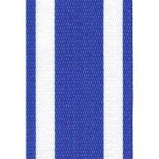 Lawn Chair USA 마크라메 의자 프레임용 웨빙 클립 30팩, 파란색과 흰색, 3" x 50'
