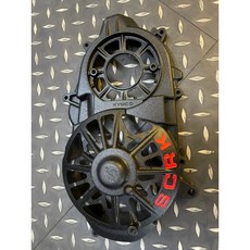現貨《零件坊》SCRK傳動外蓋 黑色 勁戰六代 BWS水冷 FORCE2 AUGUR KRV, 1個