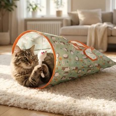 고양이 놀이터널, 1개, 고슴도치 모델