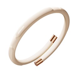 DEEKAILE 모기퇴치 팔찌 2025년 최신형 야외 강력한 모기퇴치 천연성분+천연 교체심6pcs, 베이지, 1개, 20g