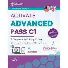 (영문도서) Activate Advanced C1: A Complete Self-Study Course Paperback, Future House Languages S.L, English, 9788412214352