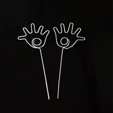 메모꽂이철(손), 50개입*1봉 [낱개수량확인]