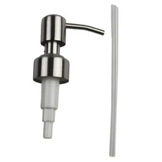 액체 로션 디스펜서 펌프 헤드 비누 프레스 스테인레스 스틸 샴푸 화장품 25MM, 01 CHINA, 05 D