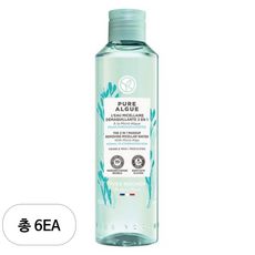 이브로쉐 퓨어 알게 투인원 미셀라 워터 메이크업 리무버, 6개, 200ml