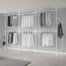 왕자 트윈 6단행거, 화이트